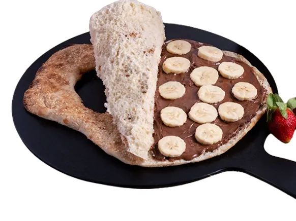 كعكة شوكولاتة بالموز
